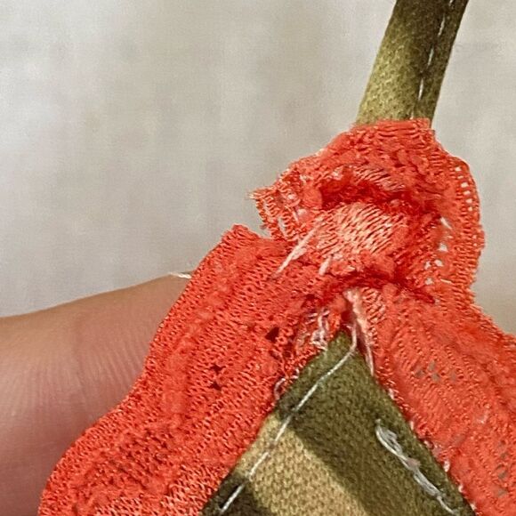 Jennyfer (M) Hibiscus Print Y2K Floral Slip - Picture 8 of 9